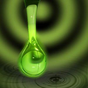 The Pulsating Sac Of Sound - Green Drop Logo