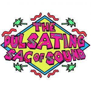 The Pulsating Sac Of Sound - Surf 1980s Logo