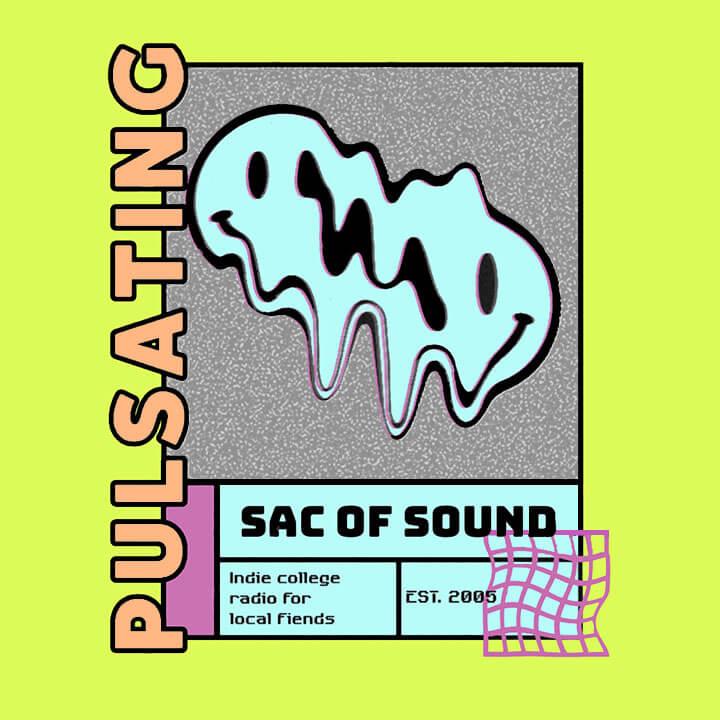 The Pulsating Sac Of Sound - Melting Smile Logo