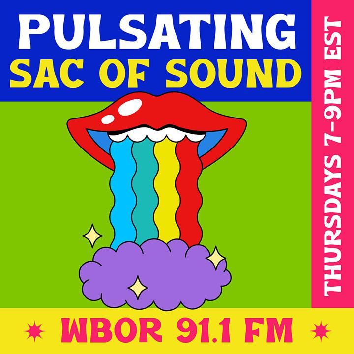 The Pulsating Sac Of Sound Puking Rainbow Logo