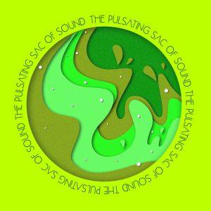 The Pulsating Sac Of Sound Logo 2023 - papercut globe