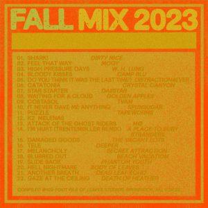 Fall Mix 2023 Tracklist