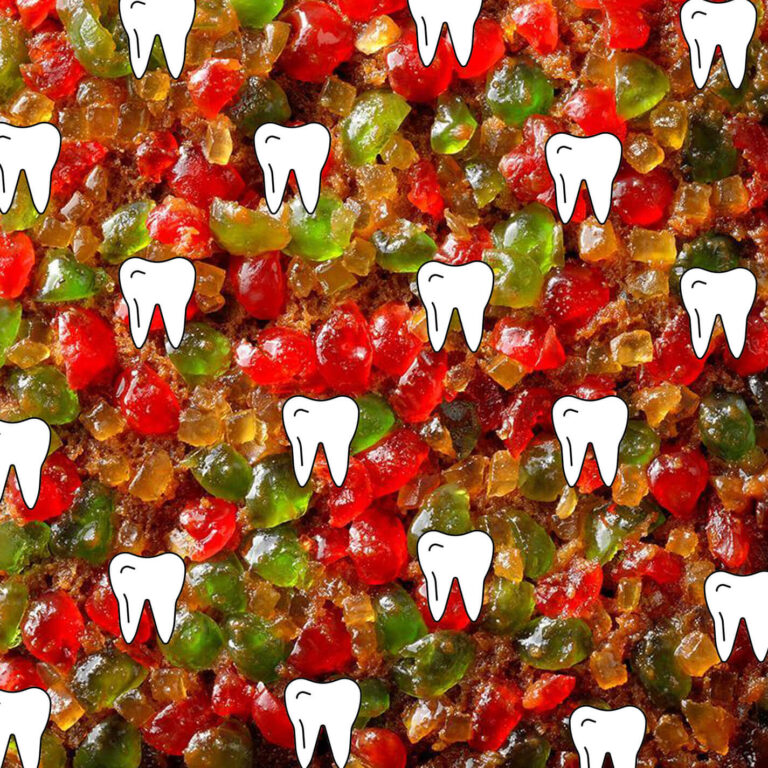 A Fruitcake On My Toothache 2021 back