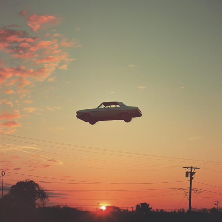 Flying Into The Sunset
