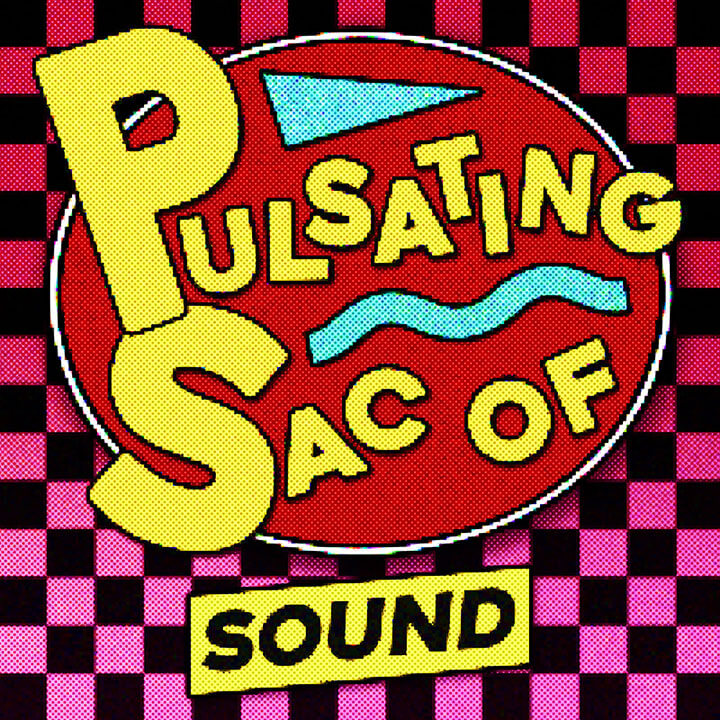 The Pulsating Sac of Sound Logo - Push Pop Halftone 2021