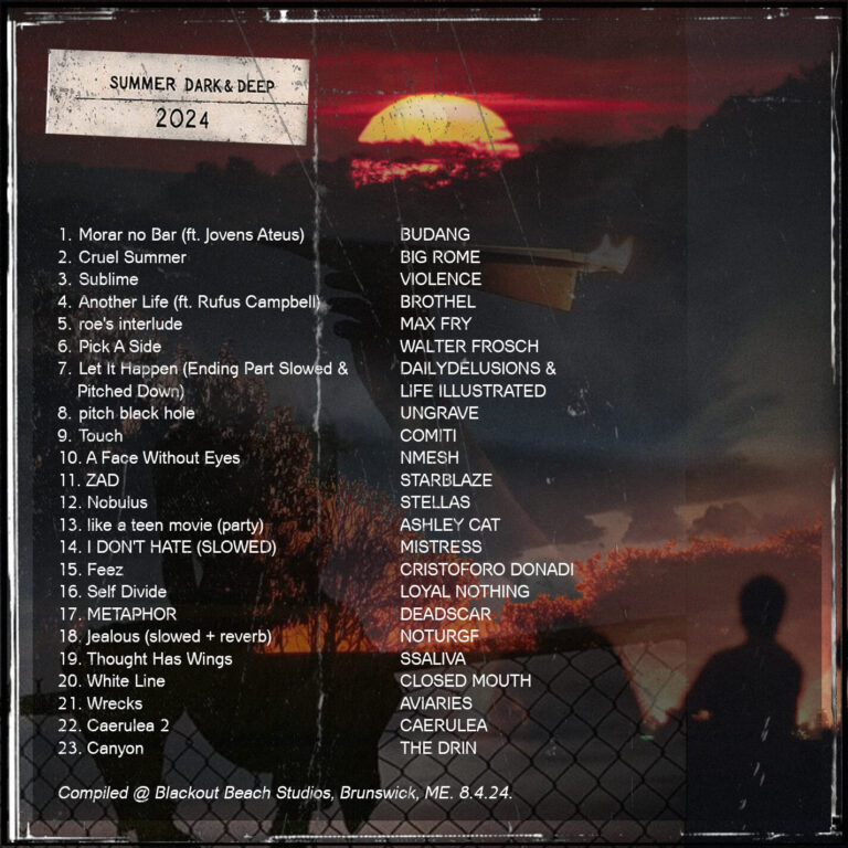 Summer, Dark & Deep 2024 back
