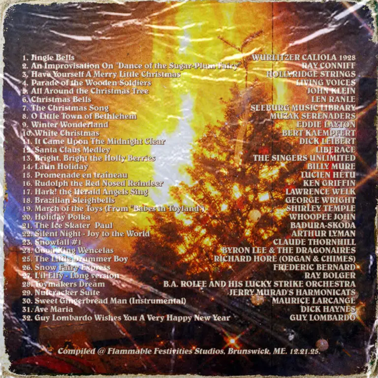 Christmas Classics: Music To Die To Back